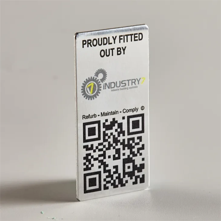Custom Stainless Steel Transfer Sticker
