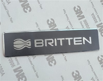 برچسب پلاک آلومینیومی مبلمان